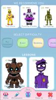 كيفية رسم FNaF الملصق