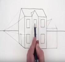 Drawing Modern House Step By S اسکرین شاٹ 3
