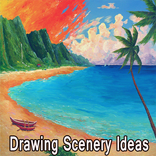 Zeichnen von Landschafts-Ideen