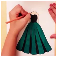 スケッチドレスの描画