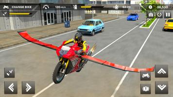 Flying Bike Real Simulator screenshot 3