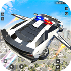 Real Police Flying Car Game 3D biểu tượng
