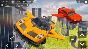 Real Sports Flying Car 3d poster