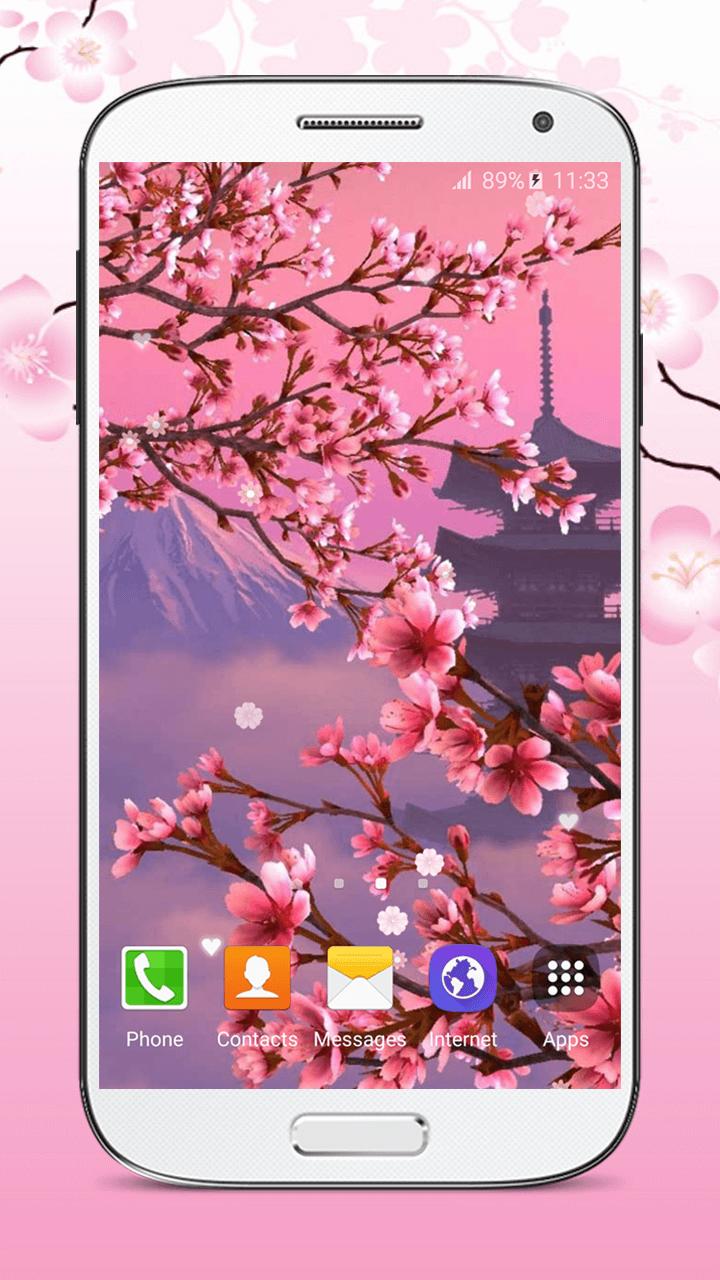 Bunga Sakura Wallpaper Animasi for Android - APK Download