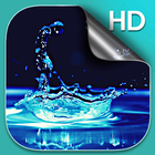 Eau Fond d'écran Animé icône