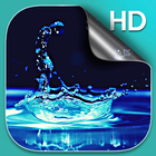 Wasser Live Hintergrund Zeichen