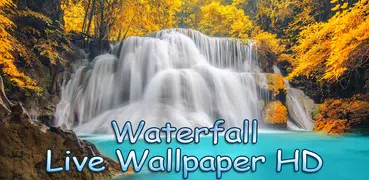 Wasserfall Live-Hintergrund HD