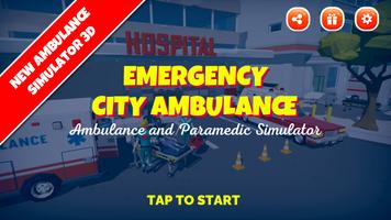 Poster Emergency City Ambulance