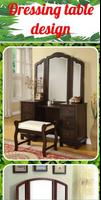 Dressing table design poster