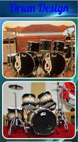Drum Design पोस्टर