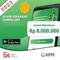 Pinjaman Saldo Dana Teman Tips الملصق