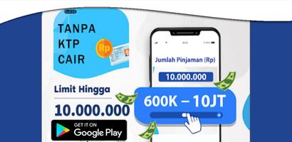 Pinjol Non Verifikasi KTP Clue الملصق