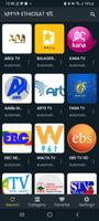 ኢትዮ ሳት Ethio Sat Ethiopian Tv capture d'écran 1
