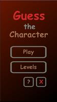 Guess the character poster