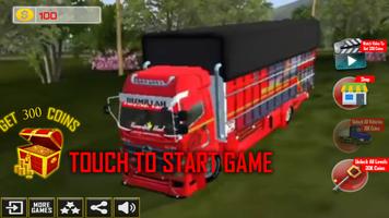 Cargo Truck Simulator indonesi poster