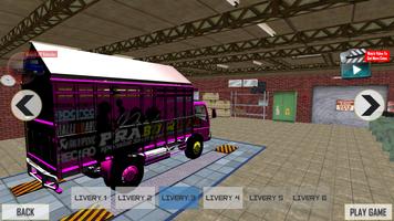 Cargo Truck Simulator indonesi imagem de tela 3