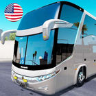 Euro Bus Driving Bus Game 3D biểu tượng