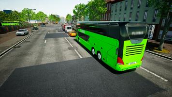 Euro Bus Driving Bus Game 3D ảnh chụp màn hình 1
