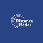 Distance Radar ไอคอน