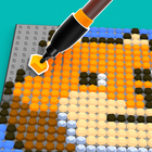 Idle diamond mosaic أيقونة