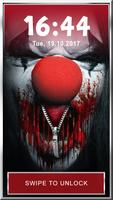 Evil Clown Phone Lock App poster