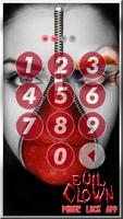 Evil Clown Phone Lock App ภาพหน้าจอ 3