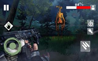 Siren Head Hunting Simulator: Forest Survival পোস্টার