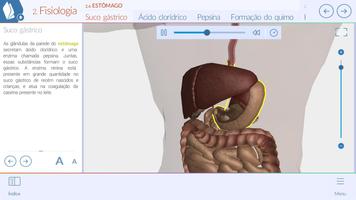 Sistemas do Corpo Humano 3D ภาพหน้าจอ 3