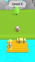 River Crossing Puzzle 3D poster