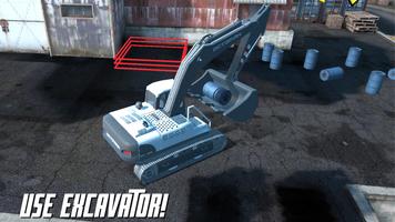 Excavator Dozer Oyunu 3D Ekran Görüntüsü 3
