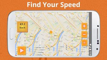 GPS Speed Camera radar Tracker & Route Measurement poster