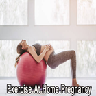 Exercice à la maison grossesse icône