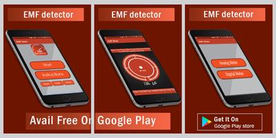 EMF Detector:Radiation Detector-RF Signal Detector poster