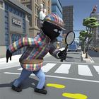Stickman Spider Detective - Super Rope Hero Game icon