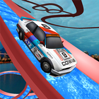 Sports Cars Water Sliding Game ไอคอน