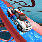 Sports Cars Water Sliding Game آئیکن