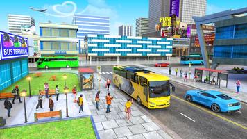 欧洲客车驾驶模拟器游戏：终极巴士模拟游戏 海报