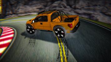 Offroad Jeep drifting: 4x4 SUV Cartaz