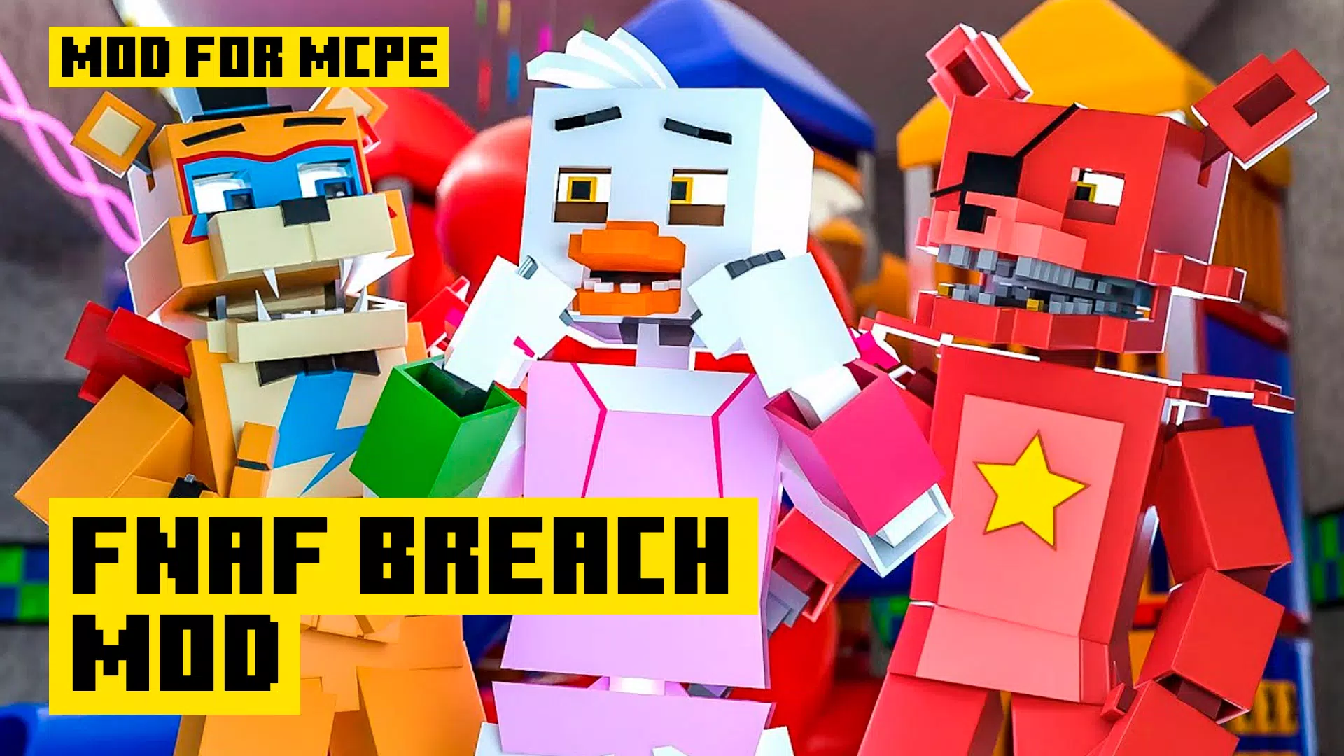 FNaF Breach Mod for Minecraft - Apps on Google Play