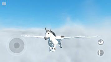 Flying Unicorn Simulator 2024 Affiche