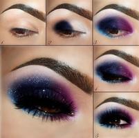 Augen Make-up-Tutorials Plakat