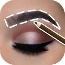 Sourcil Maquillage Éditeur De Photos Caméra Selfie APK