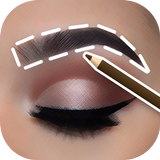 Cejas Maquiagem Fotomontagem - Câmera Selfie ícone