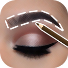 Eyebrow Makeup Photo Editor – Selfie Camera آئیکن