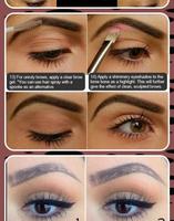 Tutoriel de maquillage des sourcils capture d'écran 3