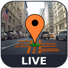 ライブマップとストリートビュー-衛星ナビゲーション アイコン