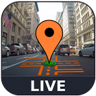 Mapa en vivo y Street View Nav icono