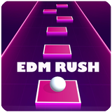 Play EDM rush: Tiles Hop Music أيقونة