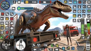 Dino Transporter Truck Driving screenshot 1