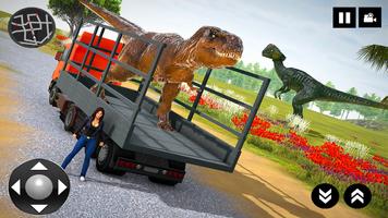 برنامه‌نما Dino Transporter Truck Driving عکس از صفحه